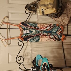 NWT Flying Tomato boho romper